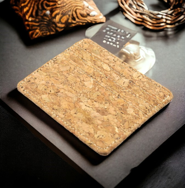 Держатель банковских карт и купюр Set из натурального дерева 10х7см. / Картхолдер - визитница